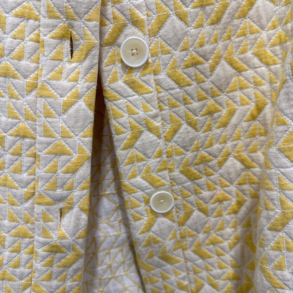 Zara Yellow Patterned Kids Jacket - Picture 2 of 3